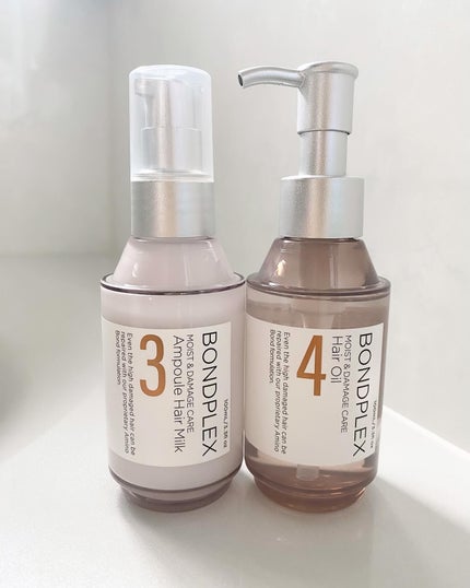 モイスト&ダメージケア アンプルミルク/ボンドプレックス/ヘアミルクを使ったクチコミ(1枚目)