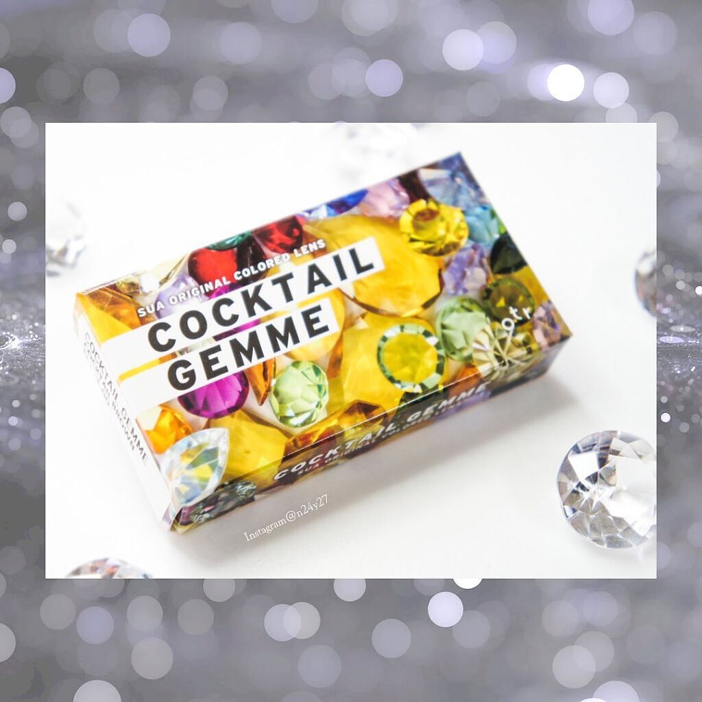 cocktail gemme/otr/カラーコンタクトレンズを使ったクチコミ（2枚目）
