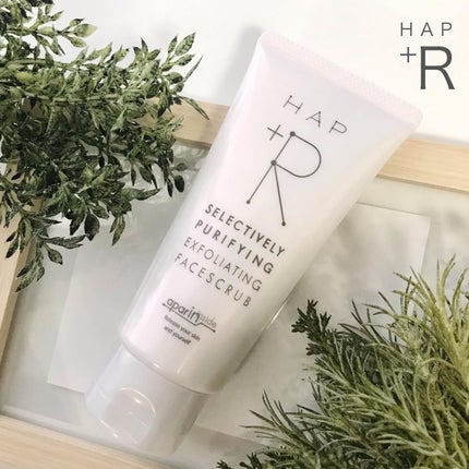 フェイススクラブ /HAP+R/スクラブ・ゴマージュを使ったクチコミ(1枚目)