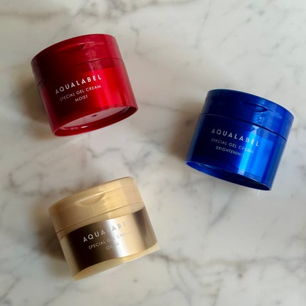 スペシャルジェルクリーム EX (ブライトニング) /アクアレーベル/オールインワン化粧品を使ったクチコミ(5枚目)