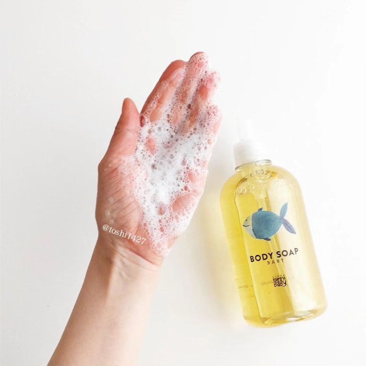 ボディソープ(オーガニック) /MammaBaby/ボディソープを使ったクチコミ（3枚目）