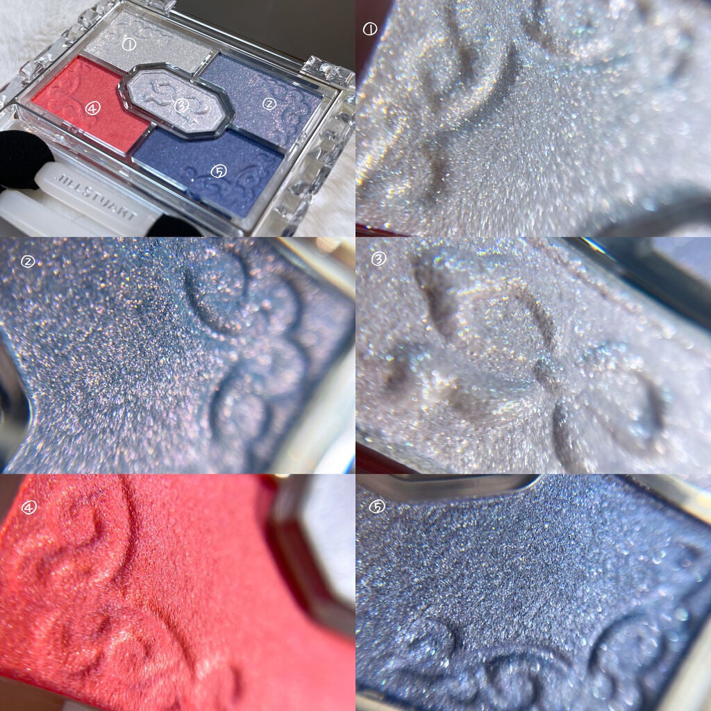 リボンクチュール アイズ/JILL STUART/アイシャドウパレットを使ったクチコミ(4枚目)
