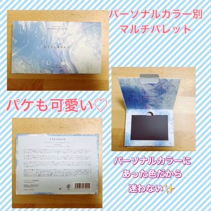 フィット my カラーパレット/STEIASUR(ステイアシュール)/マルチパレットを使ったクチコミ(1枚目)