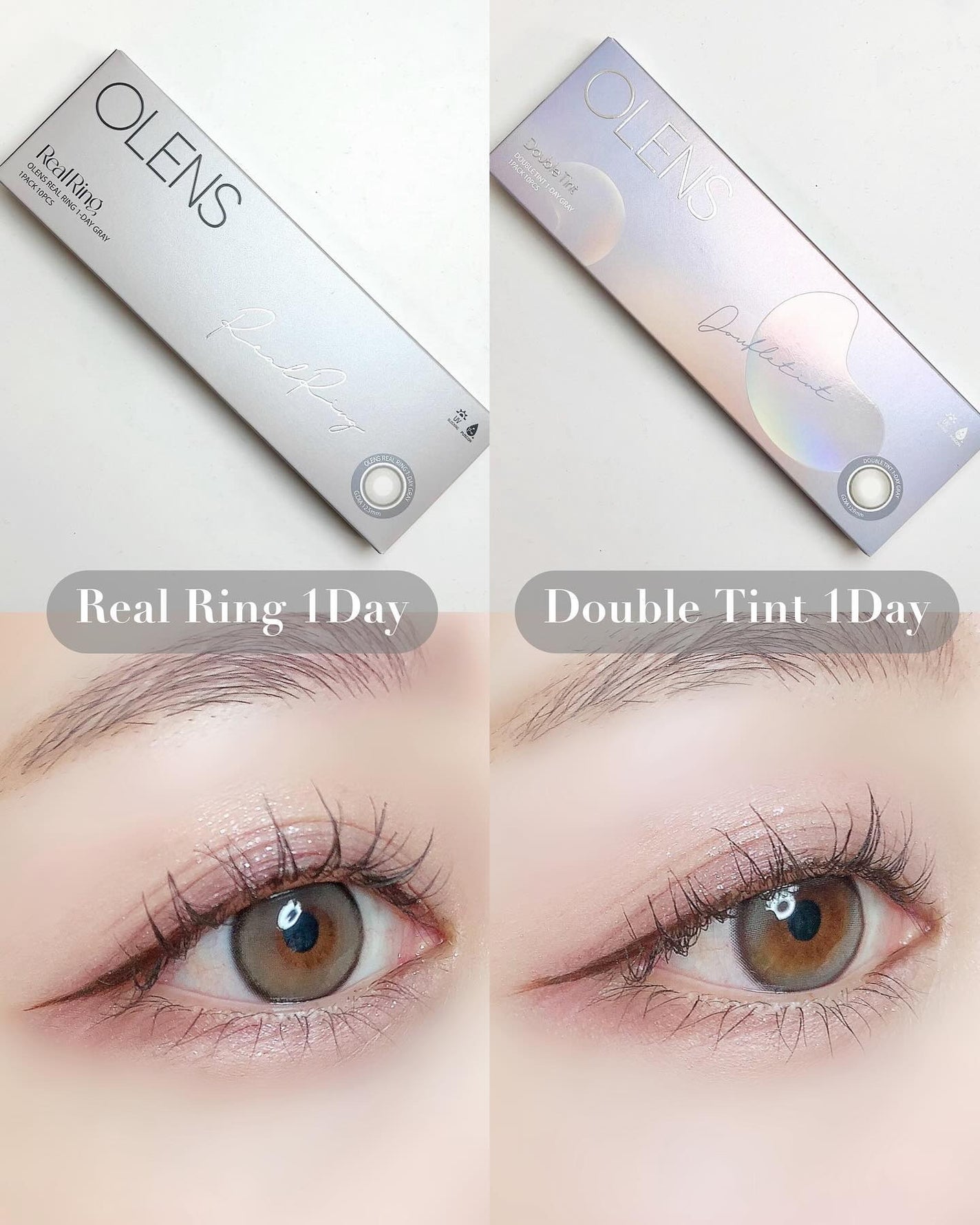 Real Ring 1day/OLENS/ワンデー(1DAY)カラコンを使ったクチコミ(2枚目)