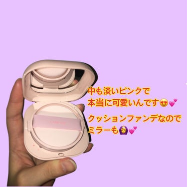 ネオクッション グロウ/LANEIGE/クッションファンデーションを使ったクチコミ（3枚目）