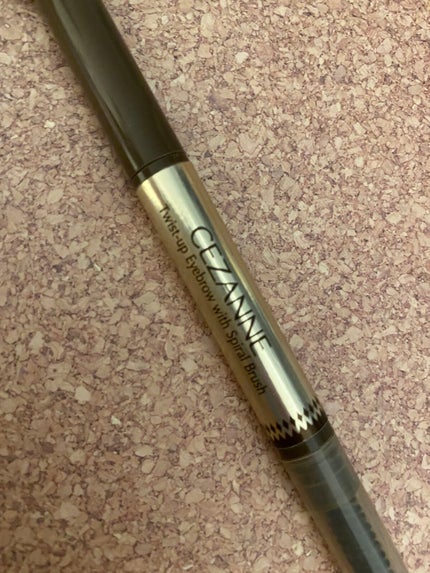 ブラシ付きアイブロウ繰り出し/CEZANNE/アイブロウペンシルを使ったクチコミ(1枚目)