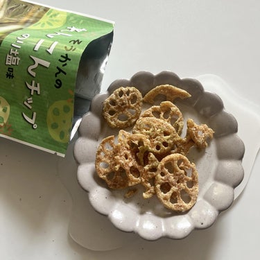 sokan のり塩れんこんチップ のクチコミ「そうかんのれんこんチップ のり塩味を食べて見ました！
⁡
⁡
@sokan_pr 様から提供い.....」（2枚目）