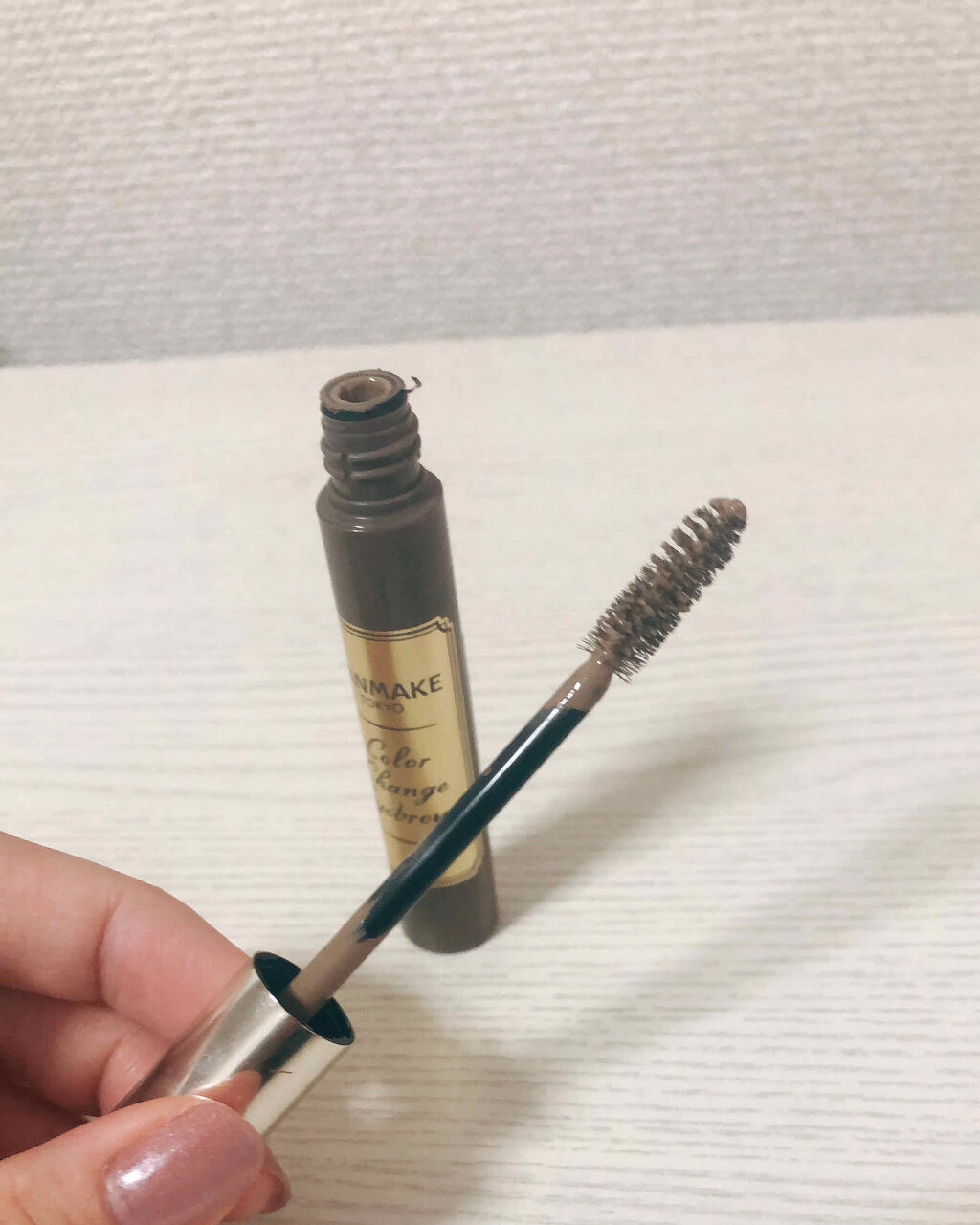 カラーチェンジアイブロウ/キャンメイク/眉マスカラを使ったクチコミ（2枚目）
