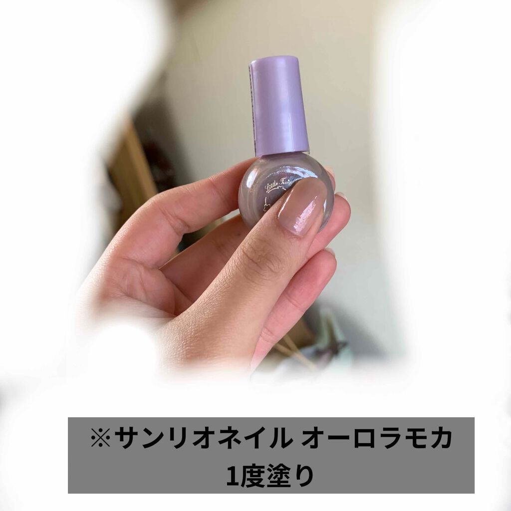 サンリオネイル/DAISO/マニキュアを使ったクチコミ(4枚目)