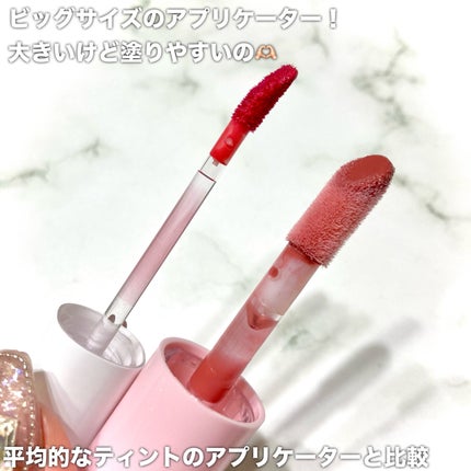 インク グラスティング リップ グロス/PERIPERA/リップグロスを使ったクチコミ(6枚目)