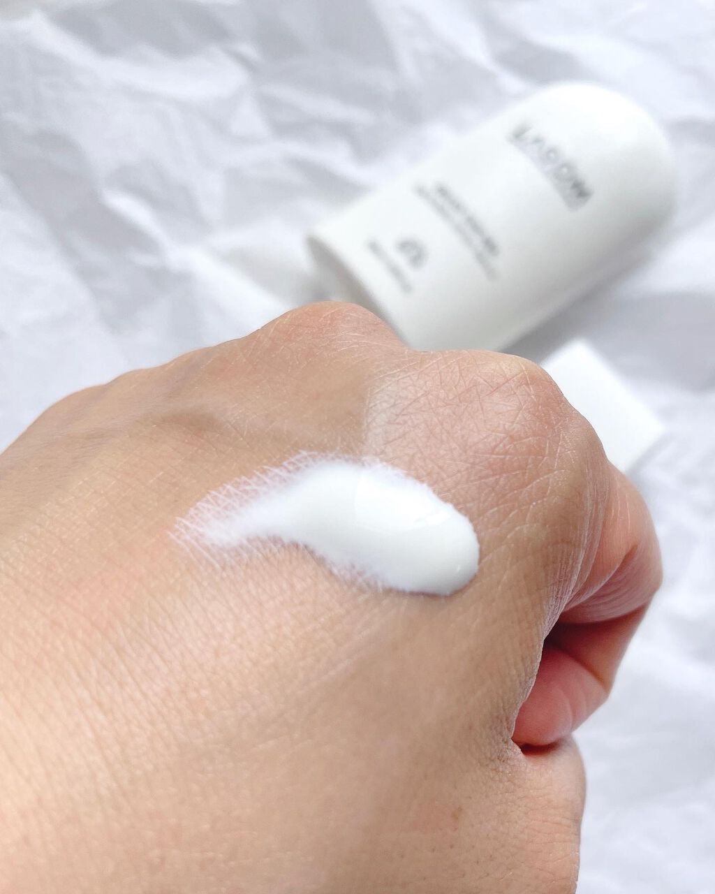 サンジェル SPF50+/PA+++/LAGOM /日焼け止め・UVケアを使ったクチコミ(2枚目)