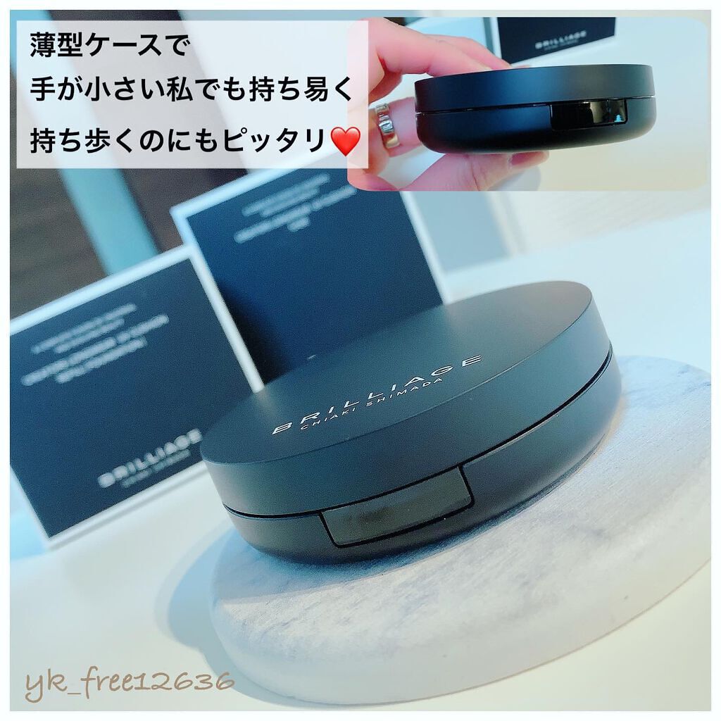 クリエイターズ ロングウェア UV クッション/ブリリアージュ/クッションファンデーションを使ったクチコミ(4枚目)