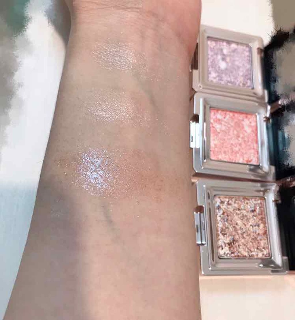グリッタープリズム シャドウ/MISSHA/グリッターを使ったクチコミ(3枚目)