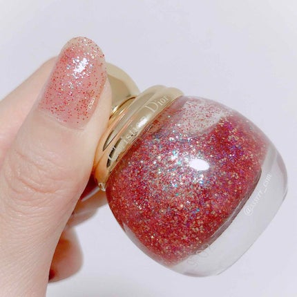 ディオリフィック グリッター トップ コート/Dior/ネイルトップコートを使ったクチコミ(1枚目)