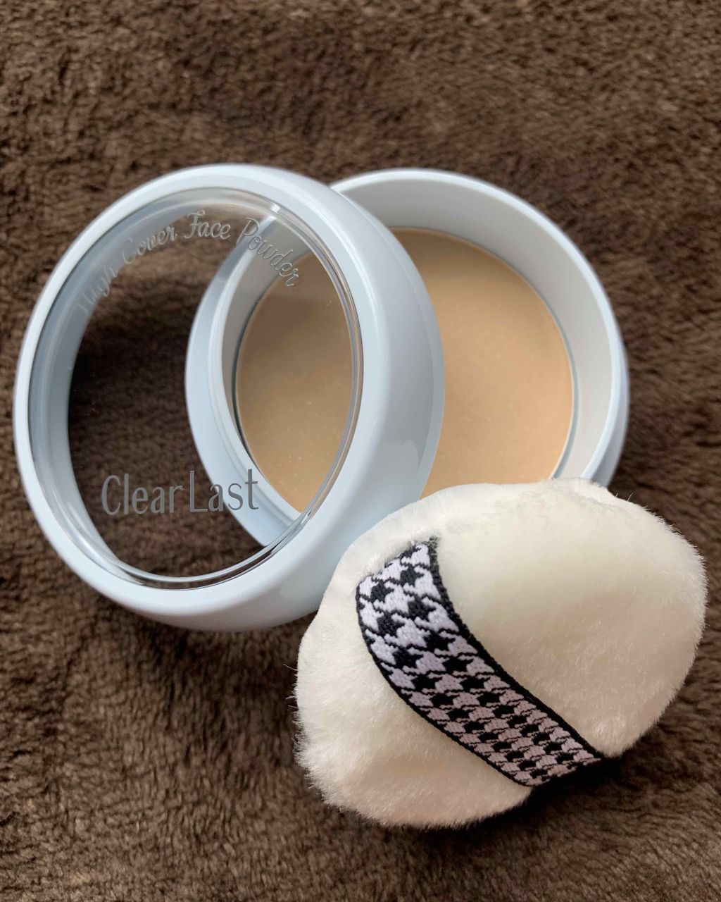フェイスパウダー ハイカバー <キラ肌オークル>/クリアラスト/プレストパウダーを使ったクチコミ(2枚目)