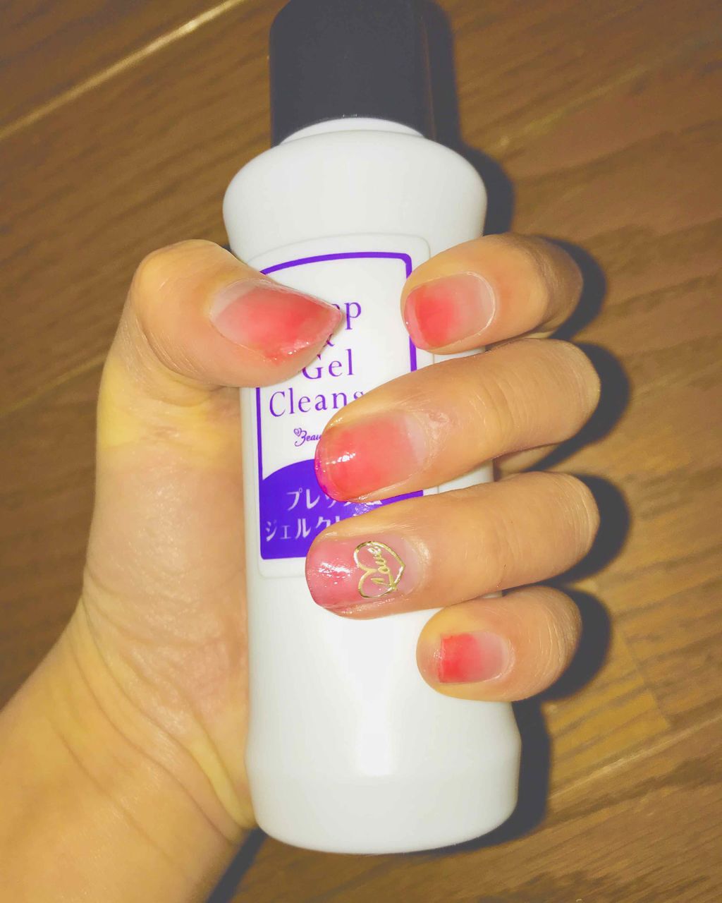 ぺみんそす on LIPS 「ハートネイルです✨..」(1枚目)