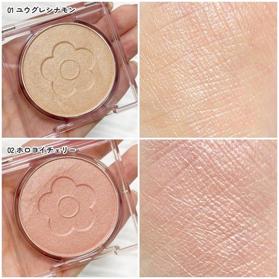 デイジードール パウダー ブラッシュ ブルーム/DAISY DOLL by MARY QUANT/パウダーチークを使ったクチコミ(3枚目)