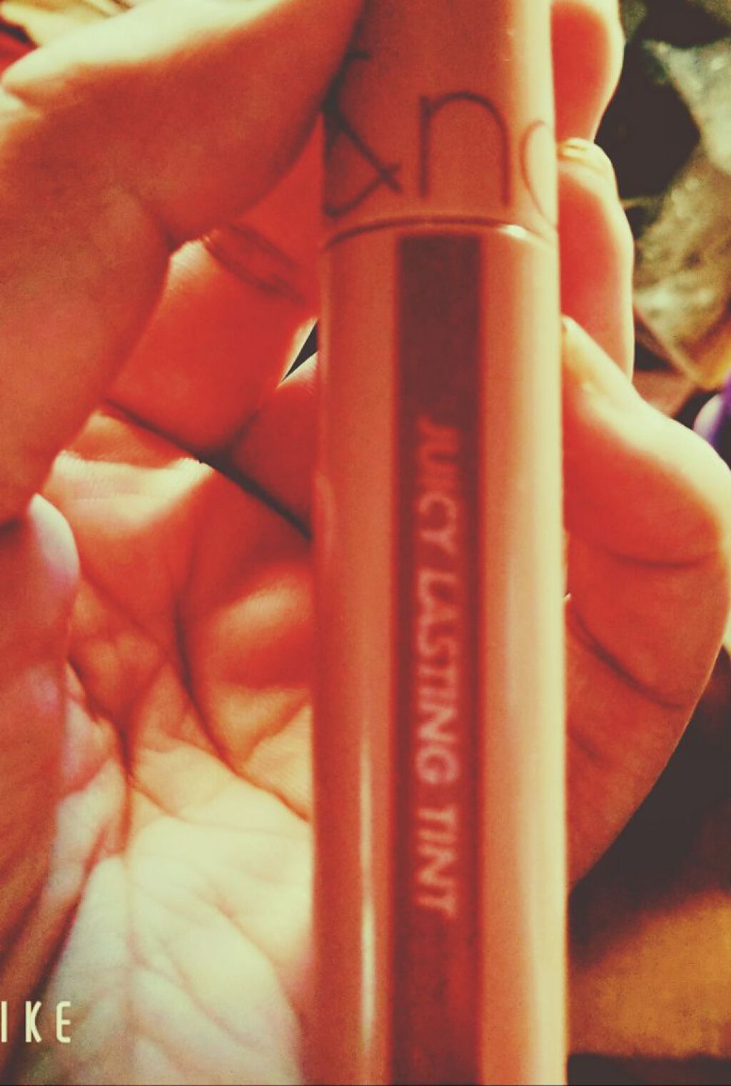 ジューシーラスティングティント/rom&nd/リップティントを使ったクチコミ（1枚目）