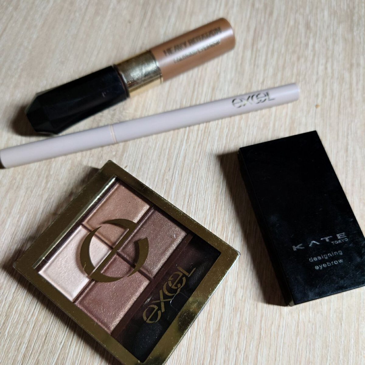 ニュアンスフル ペンシルライナー /excel/ペンシルアイライナーを使ったクチコミ（1枚目）