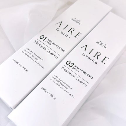 AIRE favorito 01シャンプー S/MUCOTA(ムコタ)/サロンシャンプーを使ったクチコミ(4枚目)