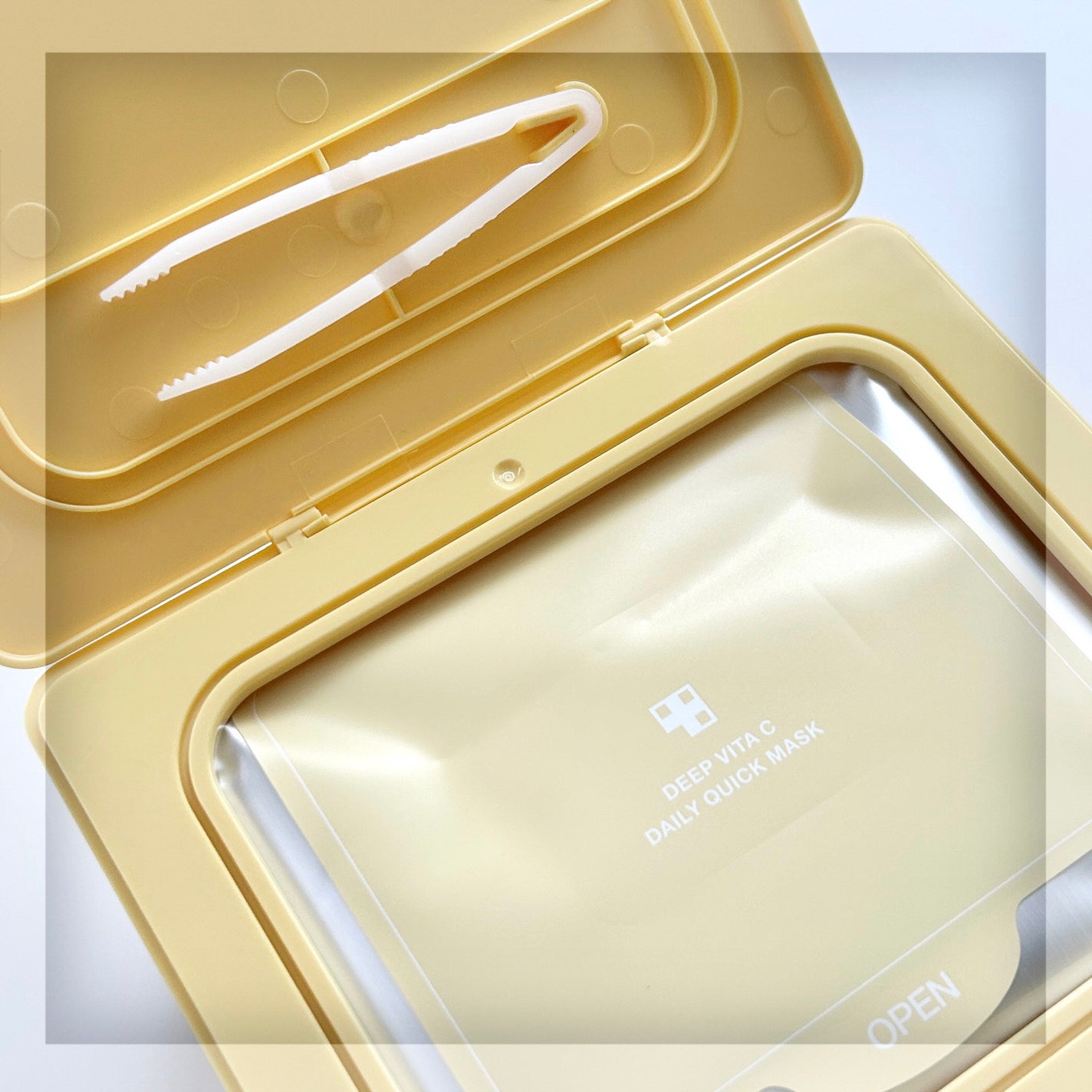 ディープ ビタC デイリー クイック マスク/MEDICUBE/シートマスク・パックを使ったクチコミ(3枚目)