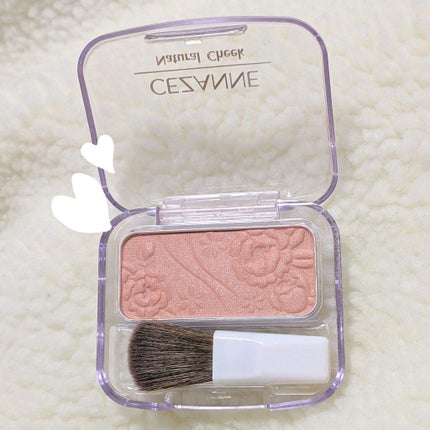 ナチュラル チークN/CEZANNE/パウダーチークを使ったクチコミ(2枚目)