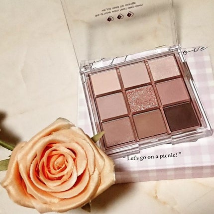 KEYBO FALL IN LOVE SHADOW PALETTE/keybo/アイシャドウパレットを使ったクチコミ(3枚目)