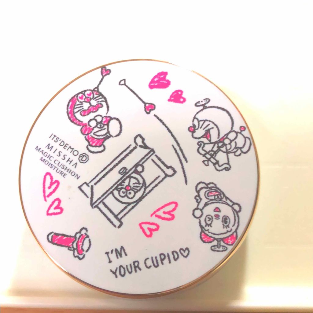 M クッション ファンデーション(モイスチャー)/MISSHA/クッションファンデーションを使ったクチコミ（1枚目）