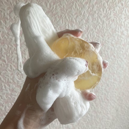 レモンの生せっけん固形タイプ/美香柑/洗顔石鹸を使ったクチコミ(3枚目)