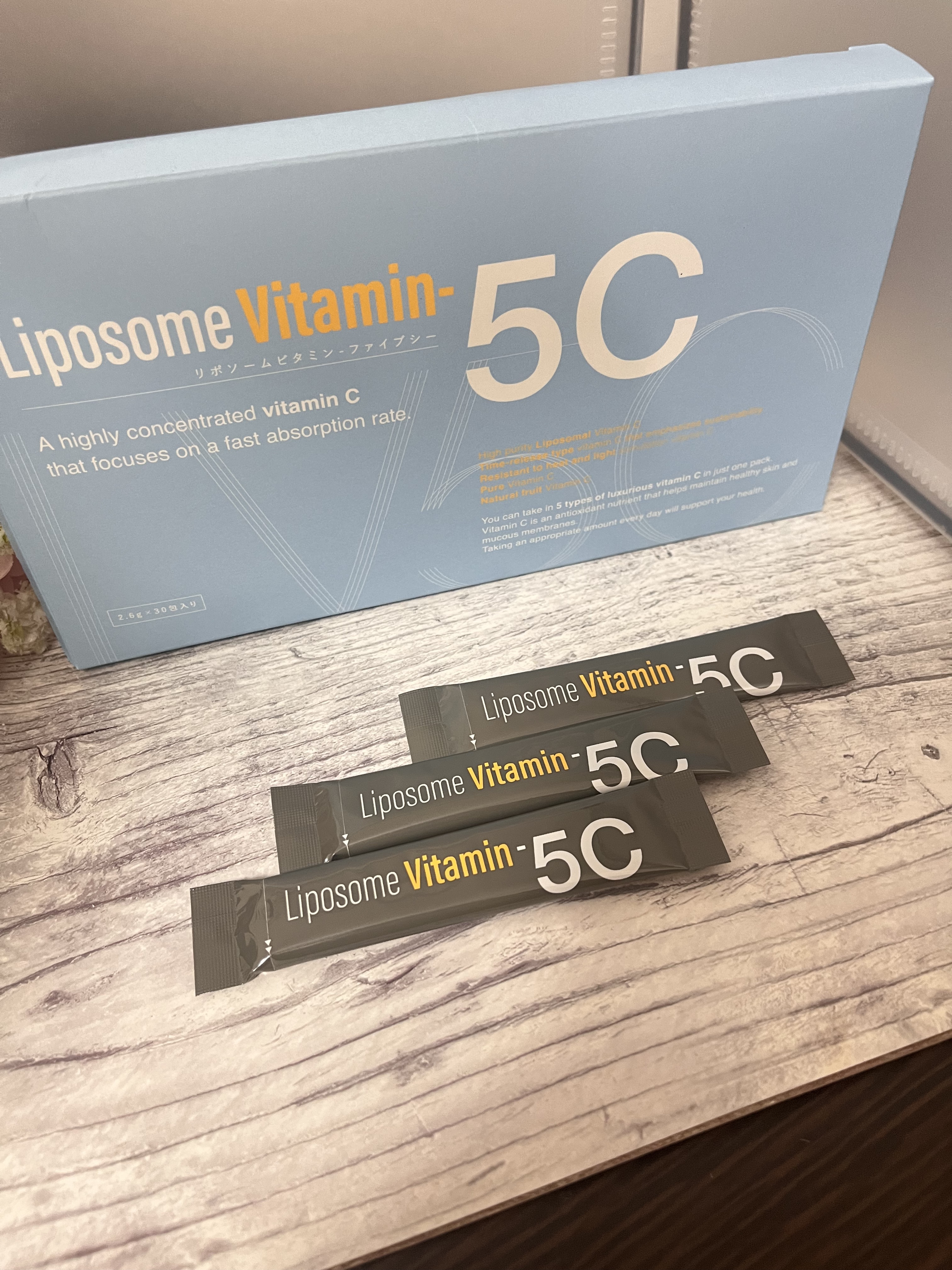 Liposome Vitamin - 5C/renaTerra/美容サプリメントを使ったクチコミ（2枚目）