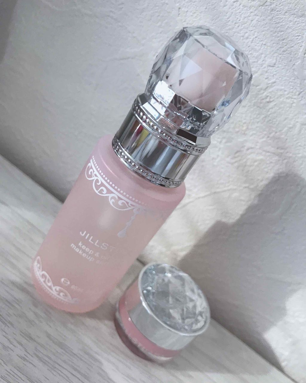 キープ＆オイルコントロール メイクアップ セッティングミスト/JILL STUART/ミスト状化粧水を使ったクチコミ（2枚目）