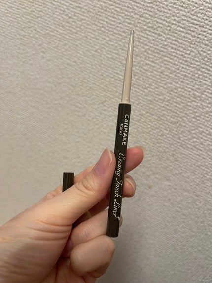 クリーミータッチライナー/キャンメイク/ジェルアイライナーを使ったクチコミ(4枚目)