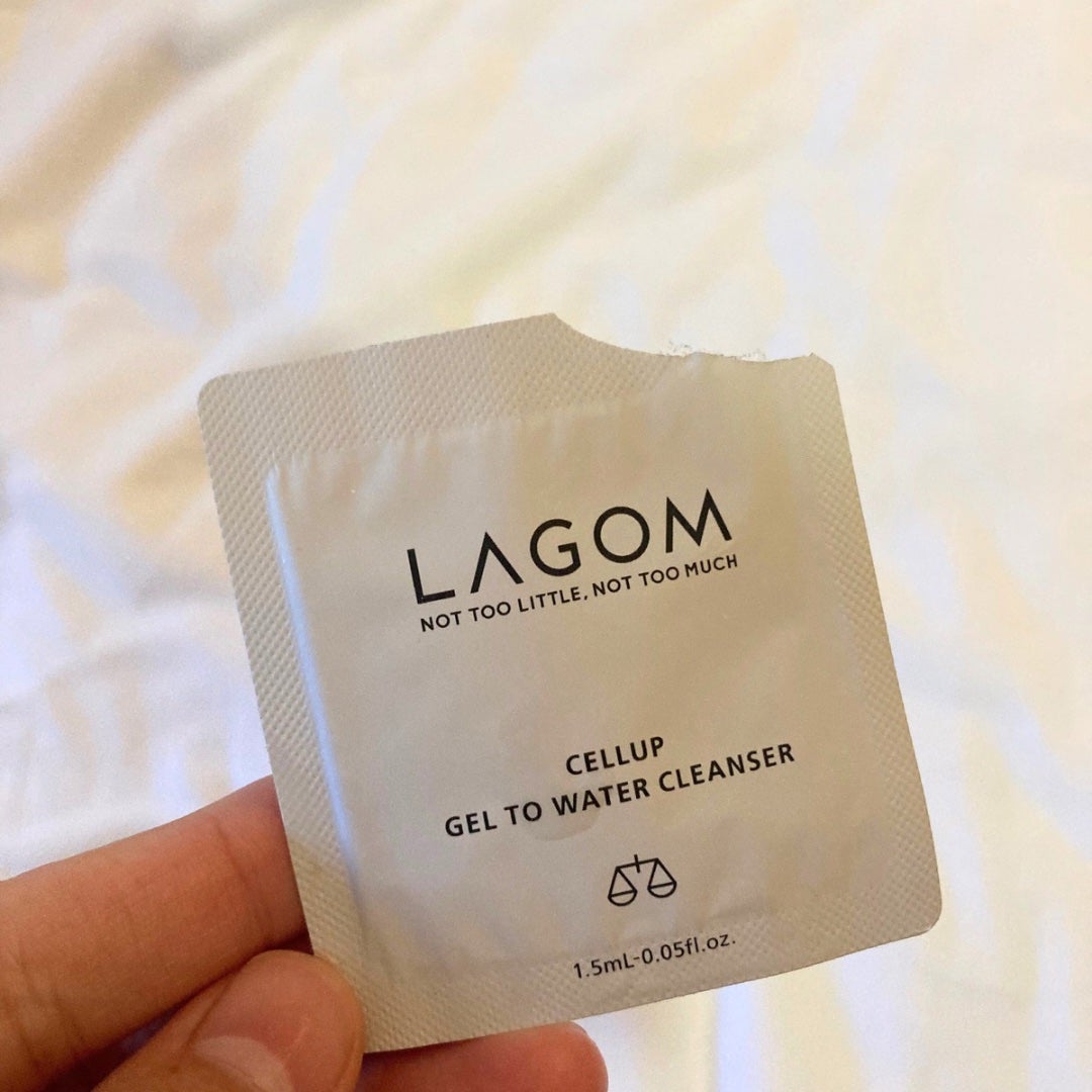 ラゴム ジェルトゥウォーター クレンザー(朝用洗顔)/LAGOM /その他洗顔料を使ったクチコミ(3枚目)