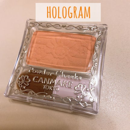 【旧品】パウダーチークス/キャンメイク/パウダーチークを使ったクチコミ(1枚目)