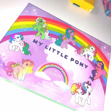 My Little Pony eyeshadow palette/ColourPop/アイシャドウパレットを使ったクチコミ（2枚目）