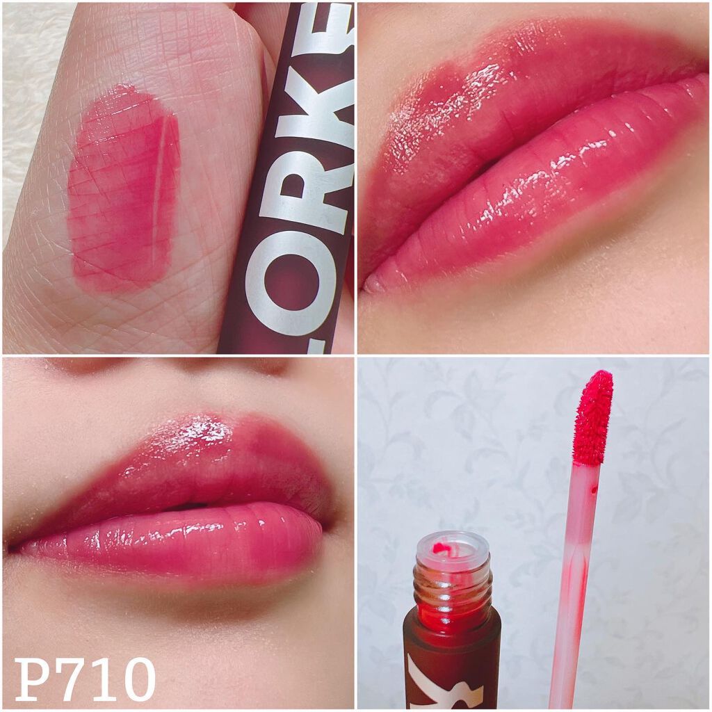 シャインミラーティント/COLORKEY/リップティントを使ったクチコミ(4枚目)