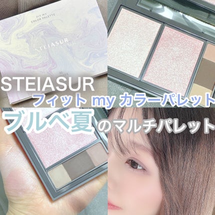 フィット my カラーパレット/STEIASUR(ステイアシュール)/マルチパレットを使ったクチコミ(1枚目)