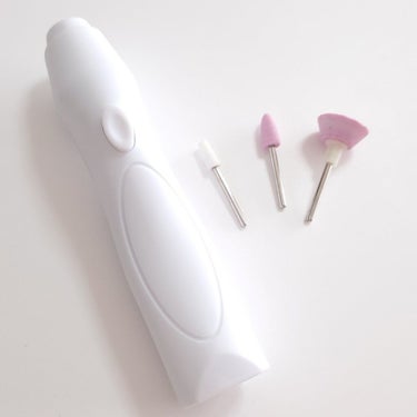 セリア Electric Nail Care Setのクチコミ「【リピート】
セリア
Electric Nail Care Set

ボタンを押すだけの単純操.....」（1枚目）