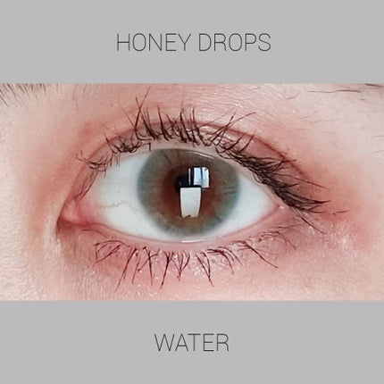 ハニードロップス ウォーター/HONEY DROPS/カラーコンタクトレンズを使ったクチコミ(1枚目)