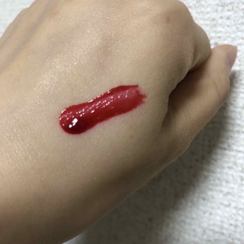 ディアダーリン ウォータージェルティント PK002(プラム)/ETUDE/リップティントを使ったクチコミ（2枚目）