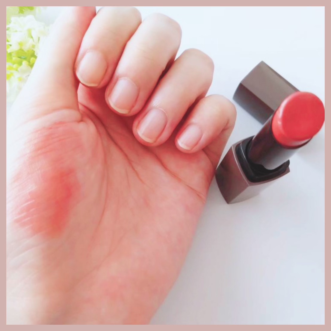 リップカラーシールド/CEZANNE/口紅を使ったクチコミ（3枚目）