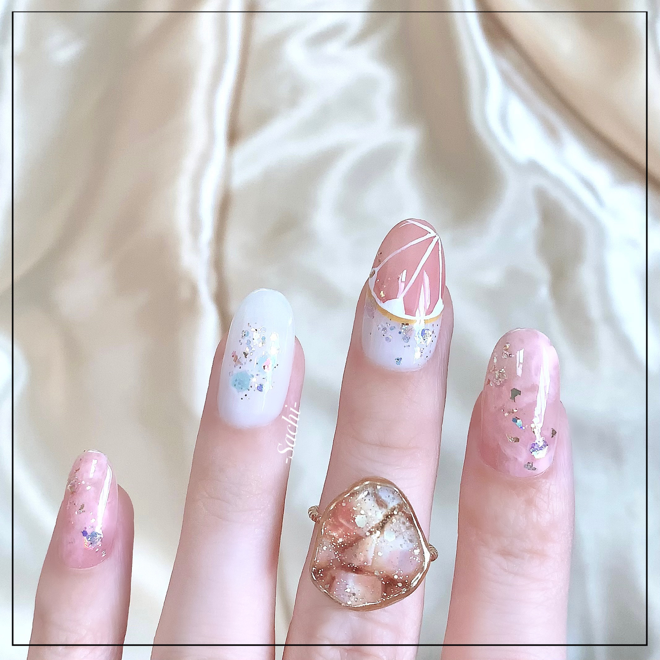 カラフルネイルズ/キャンメイク/マニキュアを使ったクチコミ（2枚目）