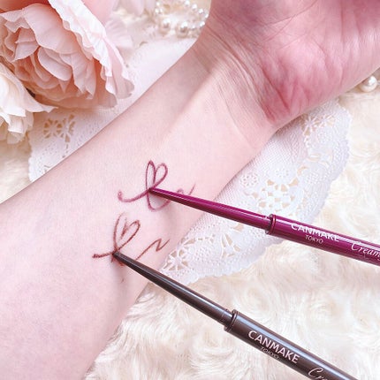 クリーミータッチライナー/キャンメイク/ジェルアイライナーを使ったクチコミ(5枚目)