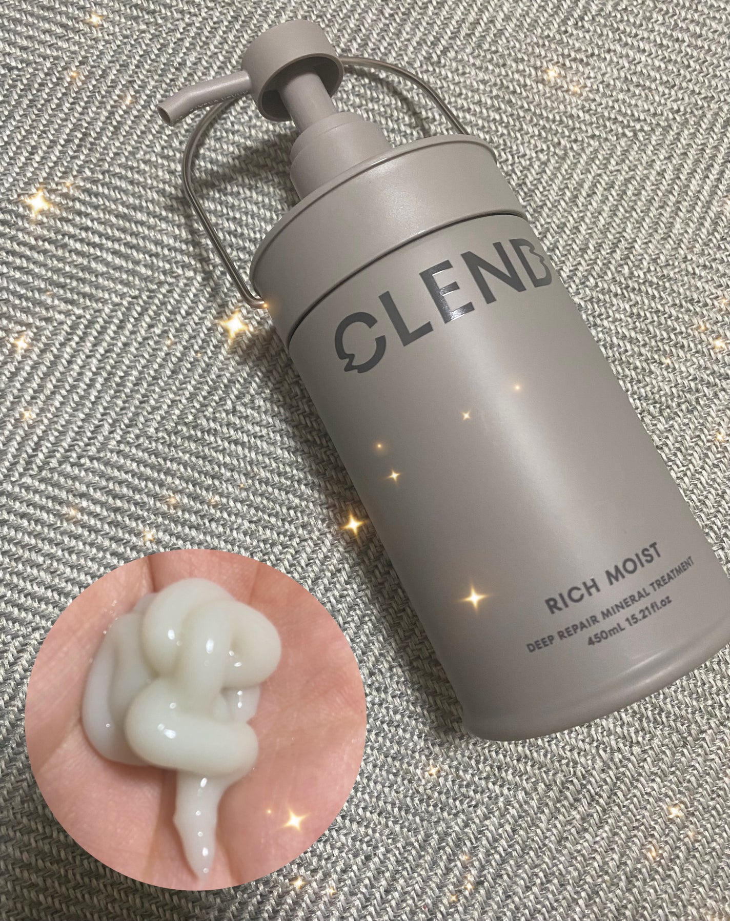 リッチモイスト ディープクレンジング ミネラル シャンプー/ディープリペア ミネラル トリートメント/CLEND/市販シャンプーを使ったクチコミ(2枚目)