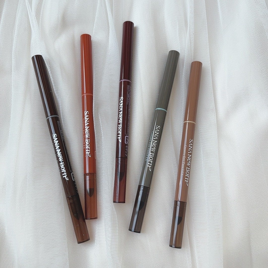 クリーミーアイペンシルEX/サナ ニューボーン/ペンシルアイライナーを使ったクチコミ(2枚目)