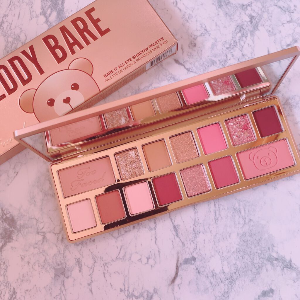 テディ ベア アイシャドウ パレット/Too Faced/アイシャドウパレットを使ったクチコミ（2枚目）