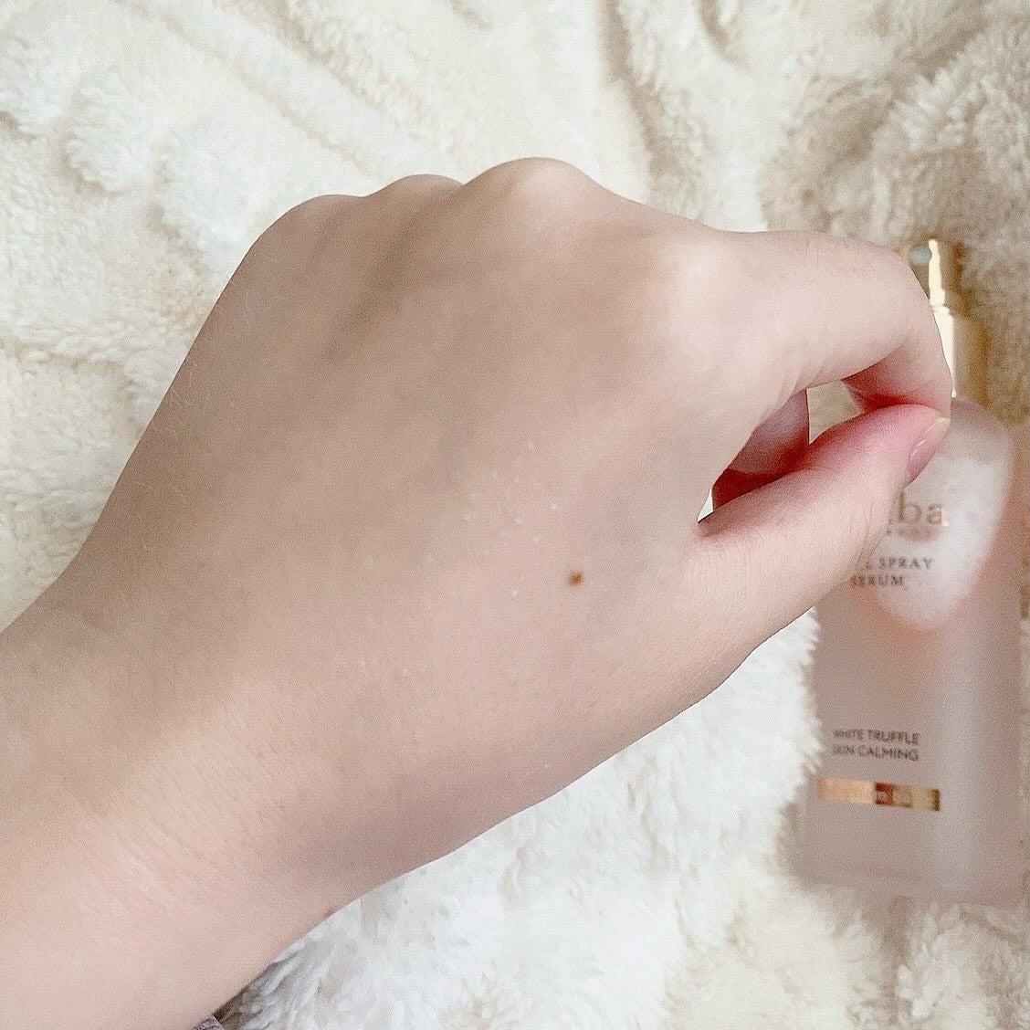 ダルバ ホワイトトリュフバイタルスプレーセラム/ダルバ/ミスト状化粧水を使ったクチコミ(3枚目)