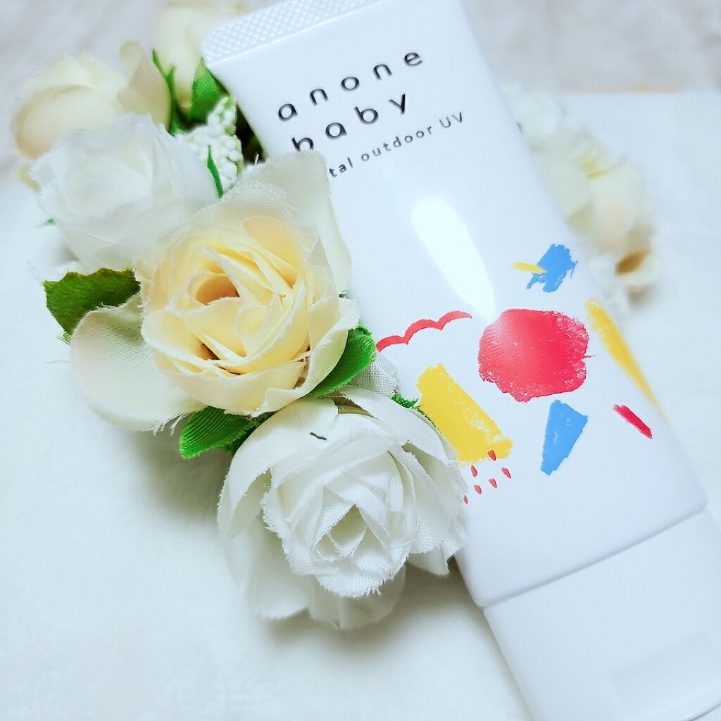 トータルアウトドアUV/anone baby/日焼け止めミルクを使ったクチコミ（1枚目）