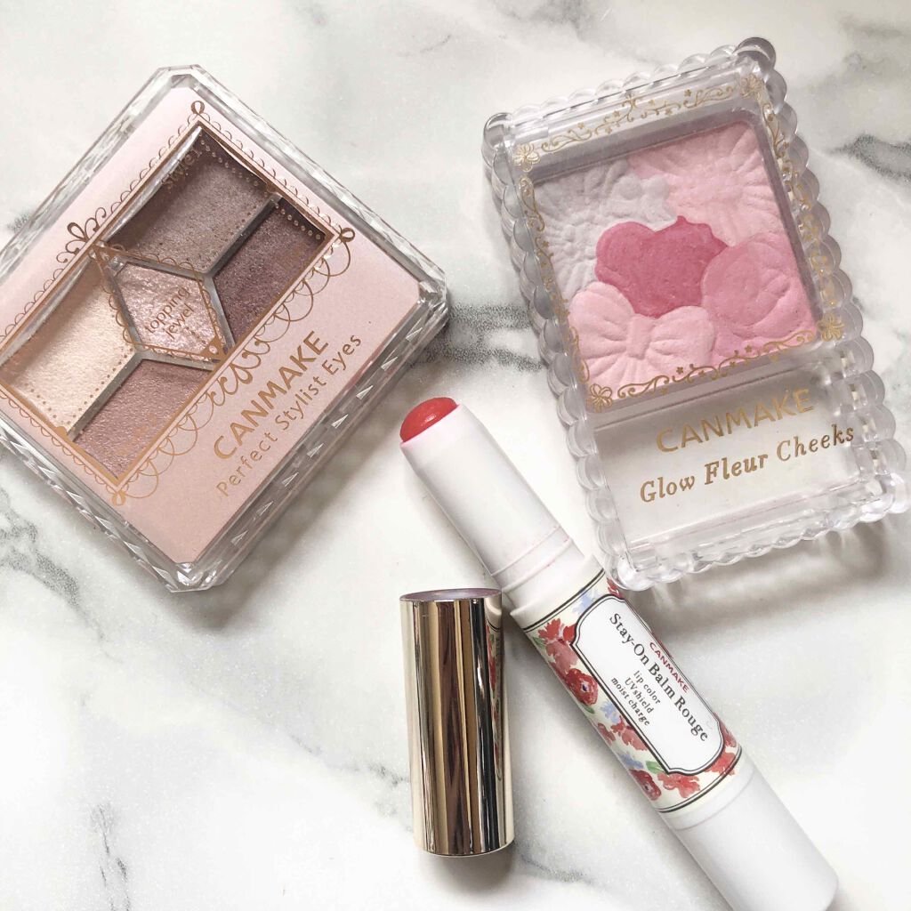 グロウフルールチークス/キャンメイク/パウダーチークを使ったクチコミ（3枚目）