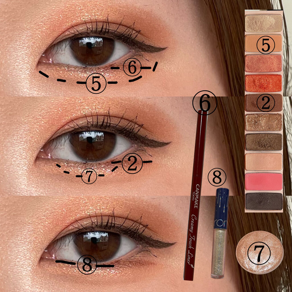 プリズム エアー シャドウ/CLIO/単色アイシャドウを使ったクチコミ（3枚目）